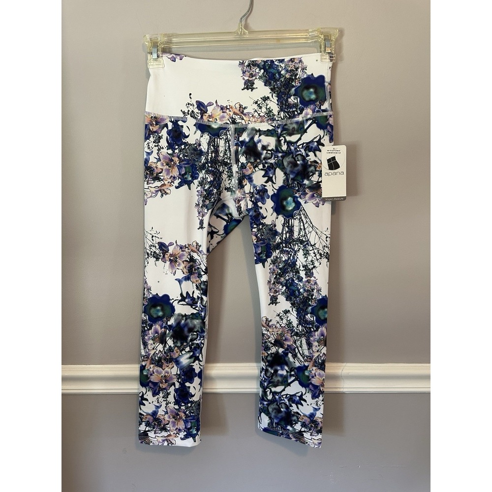 NWT Apana Women's Leggings Floral size small
